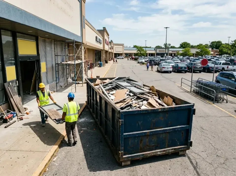 retail-store-renovation-debris-003 — frequently asked questions, Roll-off Dumpster Rentals in Doylestown, OH